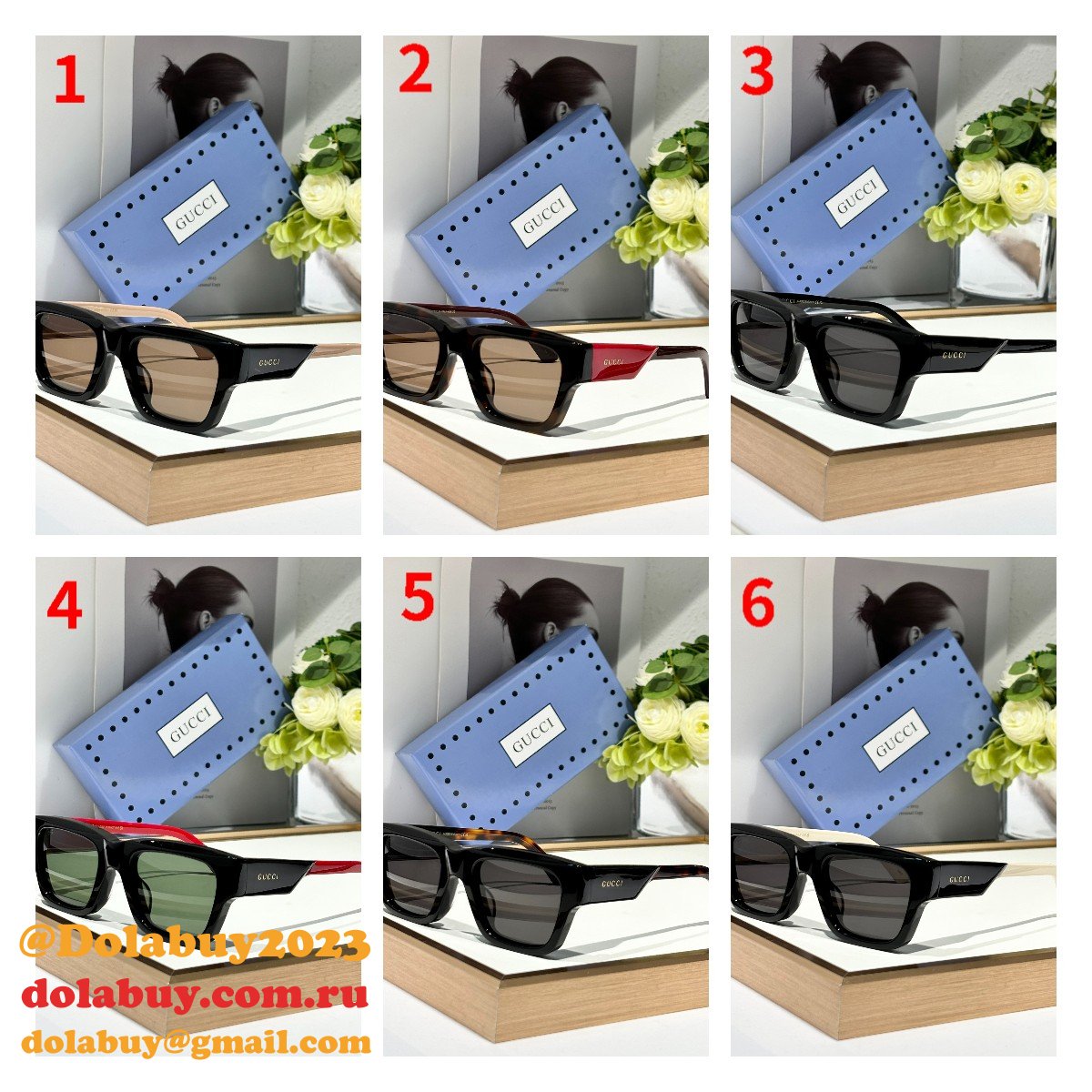 perfect wholesale 7 star G*u*i men sunglass