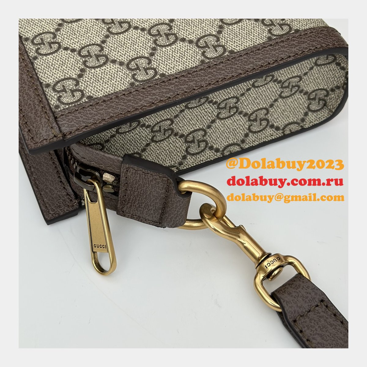 G*u*i replica ophidia super leathergoods for men 795467 bag