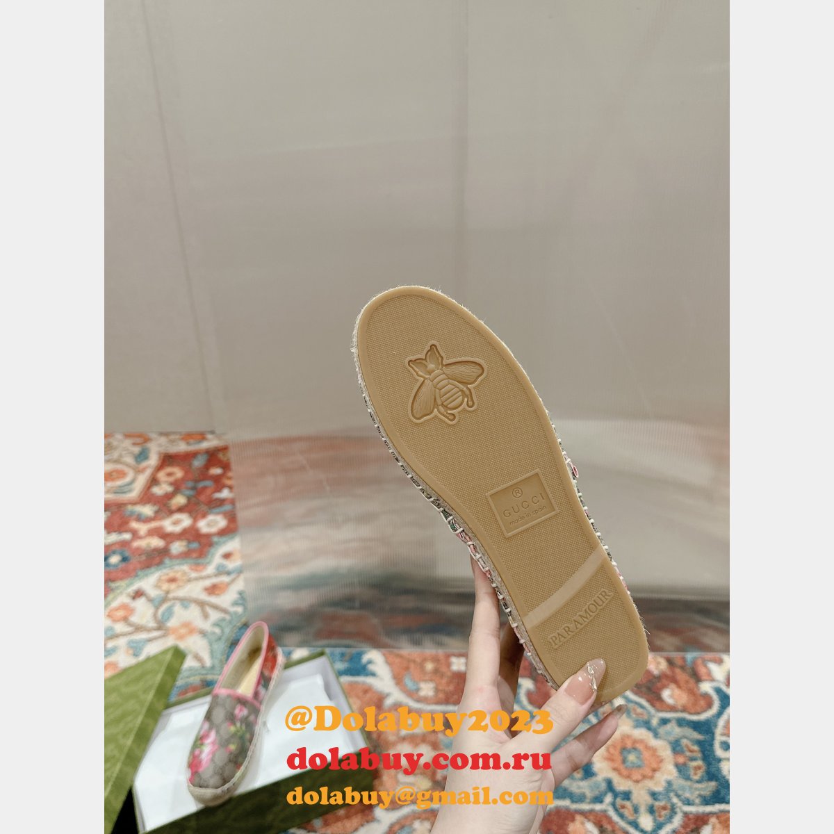 high quality G*u*i cheap espadrille