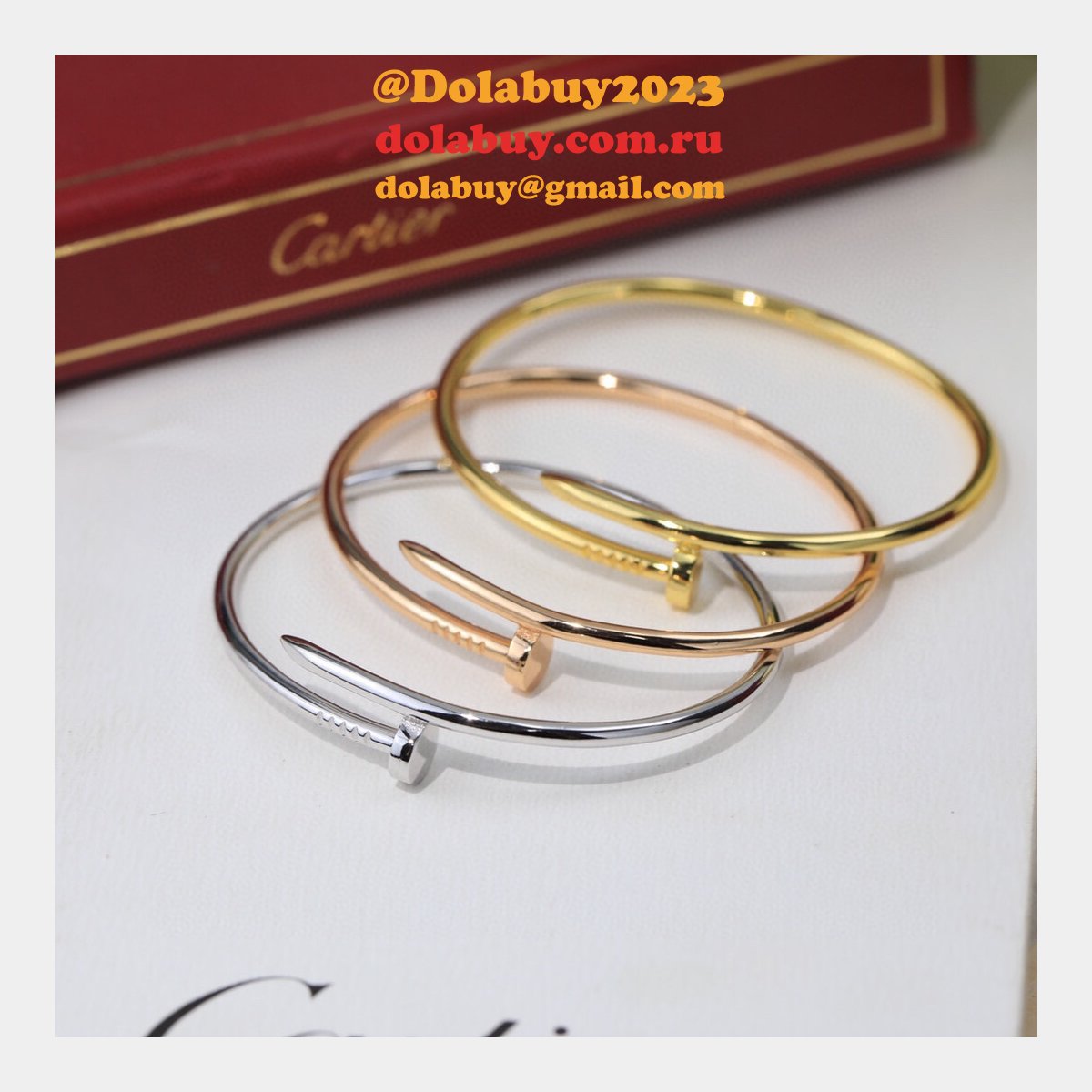 cheap 1:1 mirror Ca*t1er love bracelet wholesale