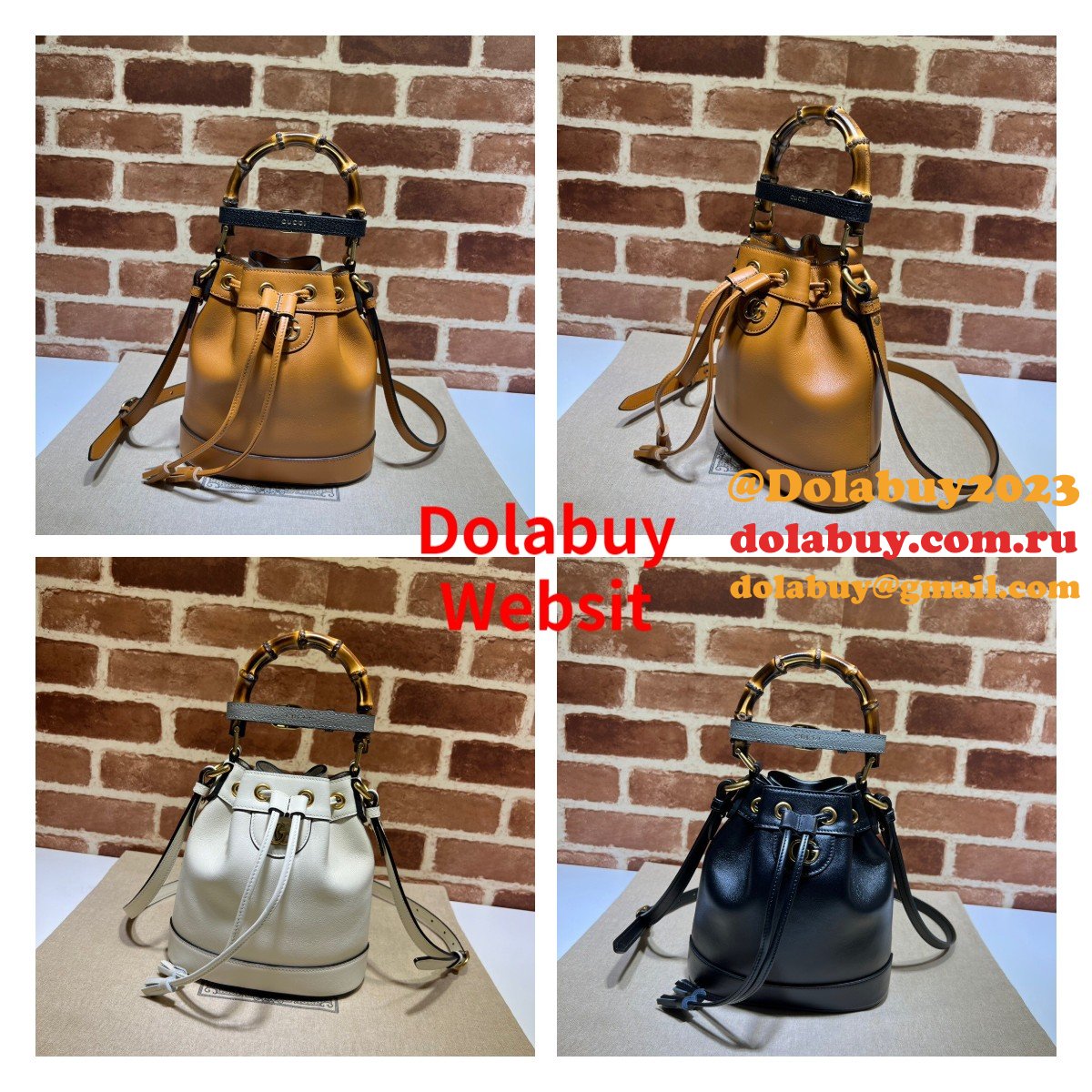 the best G*u*i replicas diana 724667 bucket bag