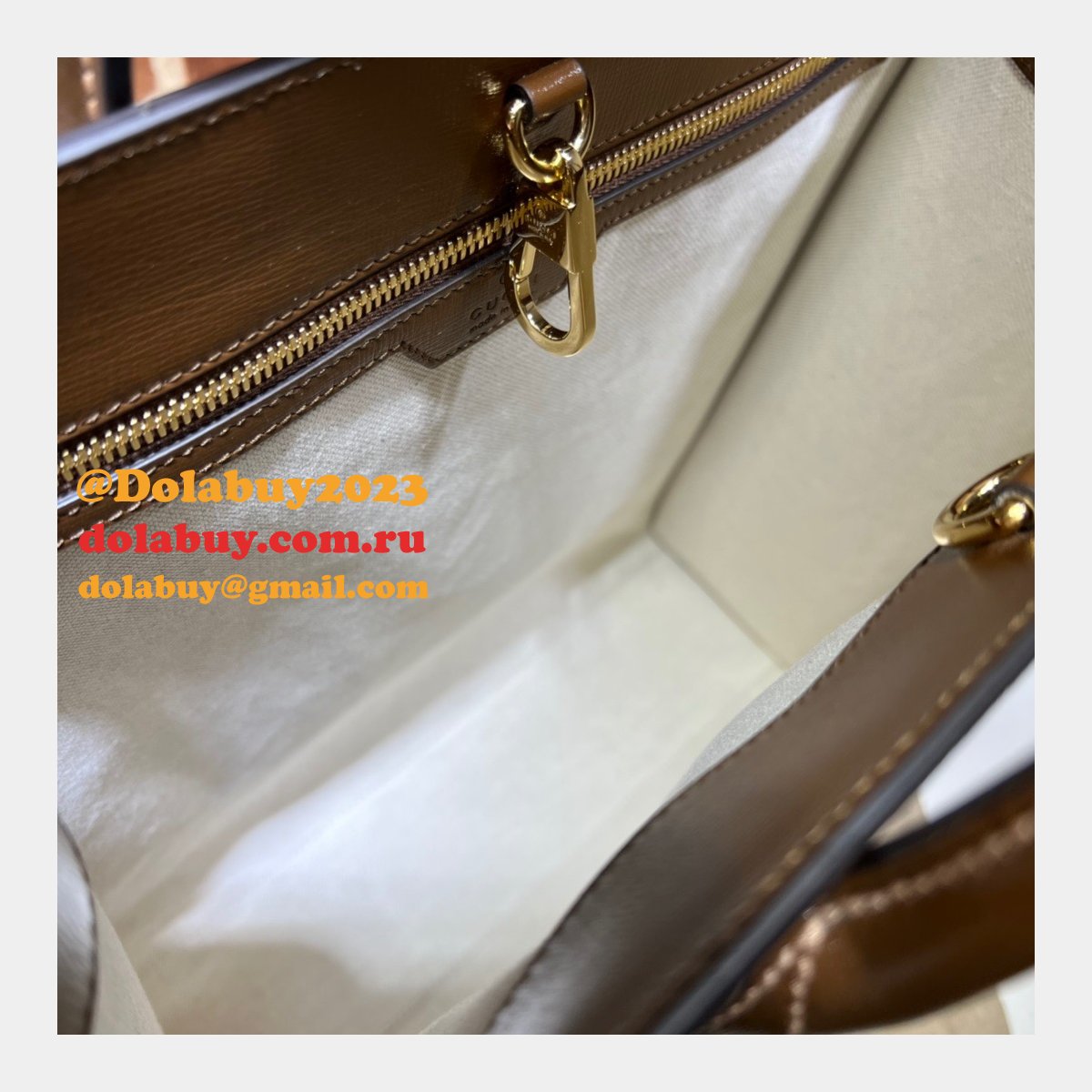 high quality replica G*u*i 674155 tote with interlocking g bag