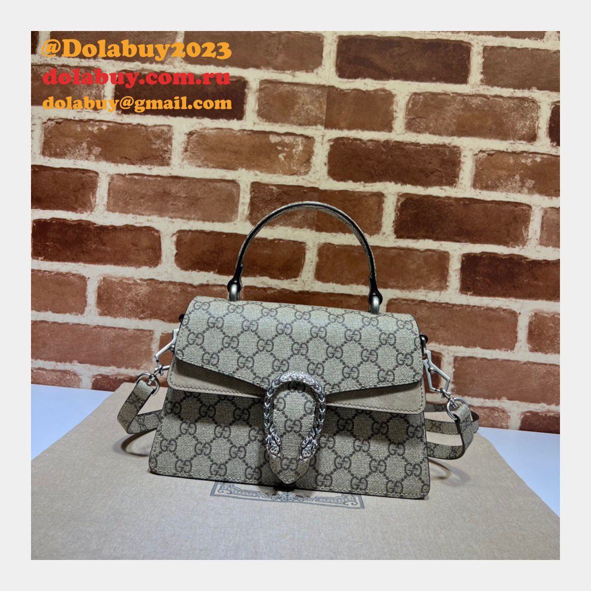 perfect G*u*i 739496 luxury dionysus top handle fake bag