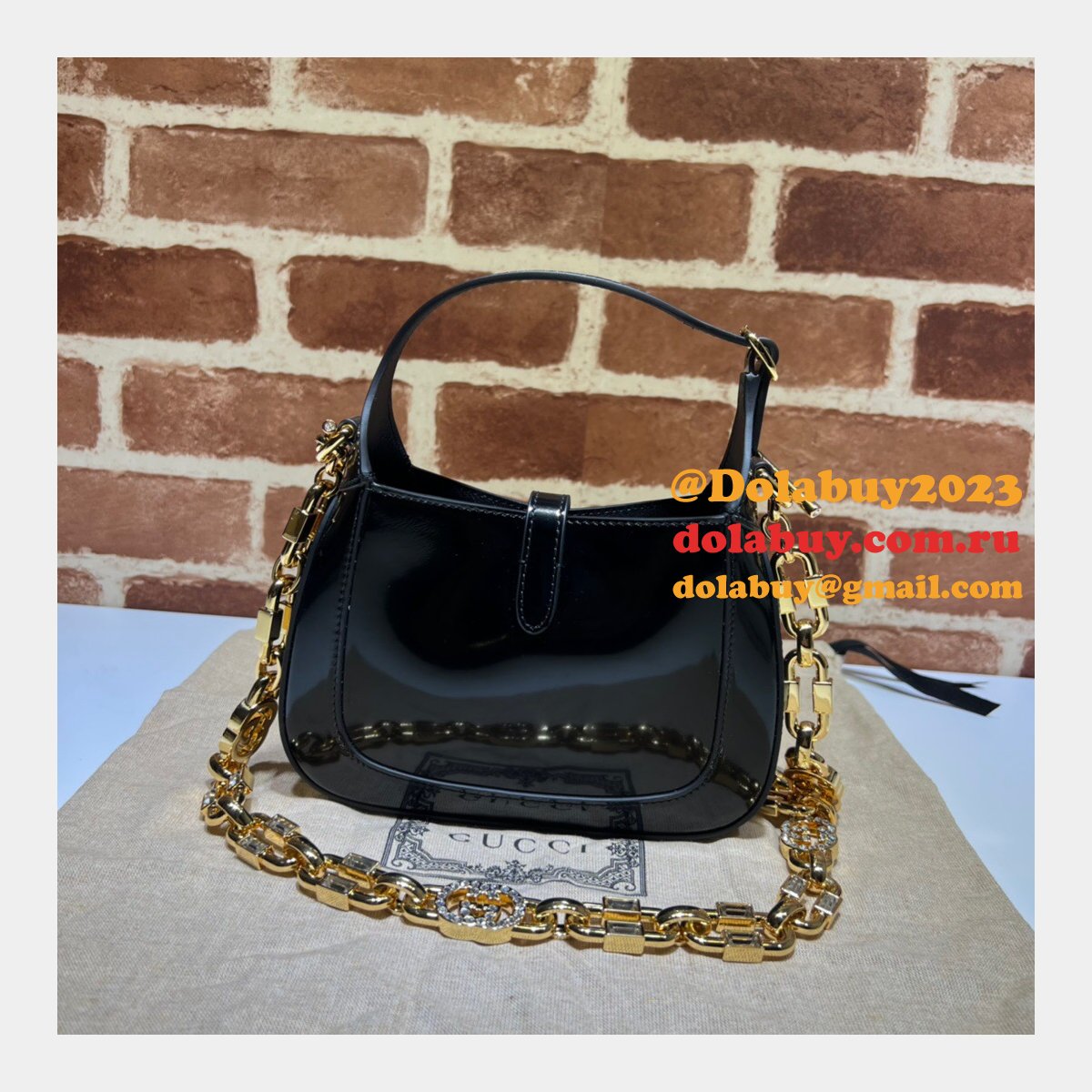 G*u*i top replica jackie 1961 shoulder 699651 bag