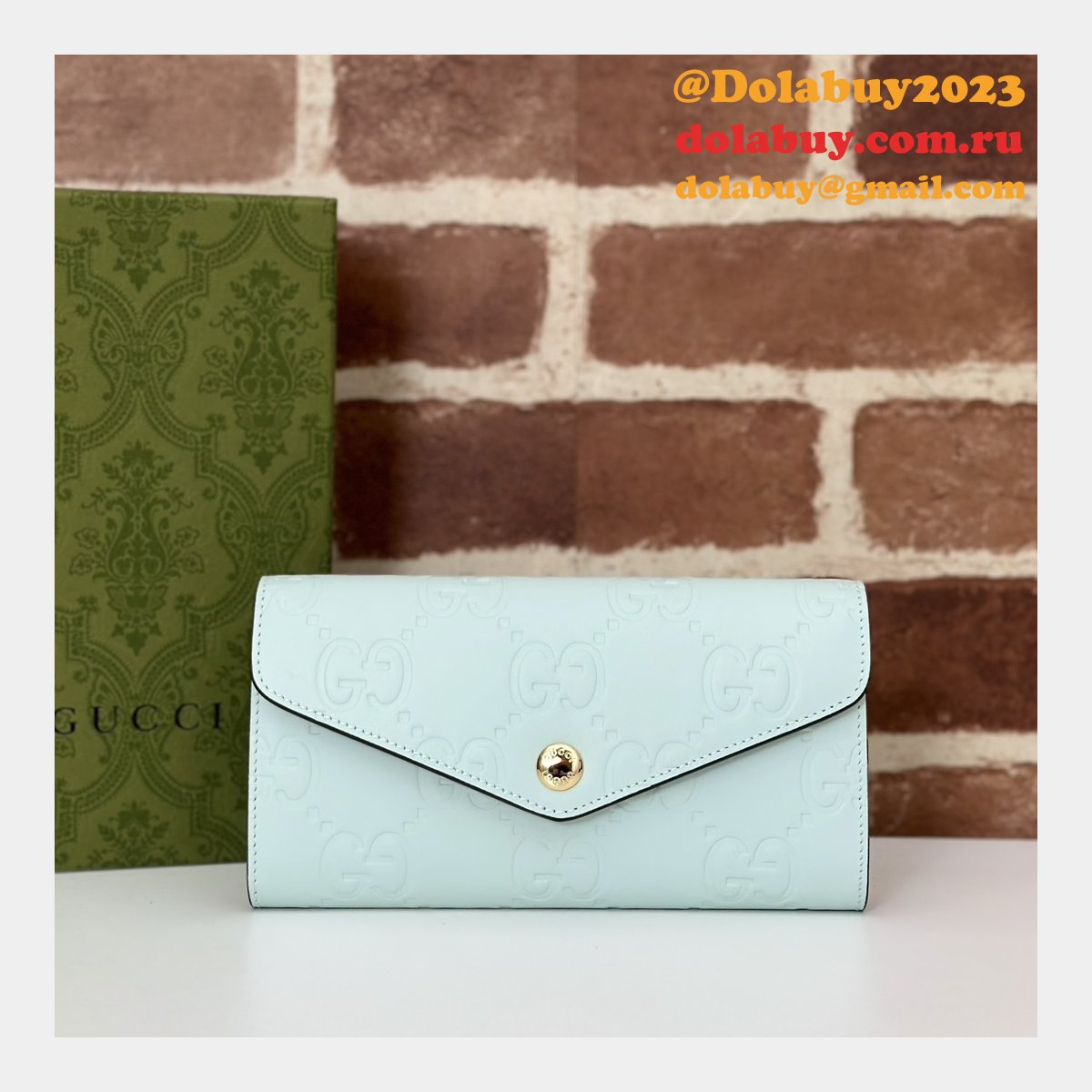 perfect best G*u*i replica 1:1 mirror 772791 gg continental wallet