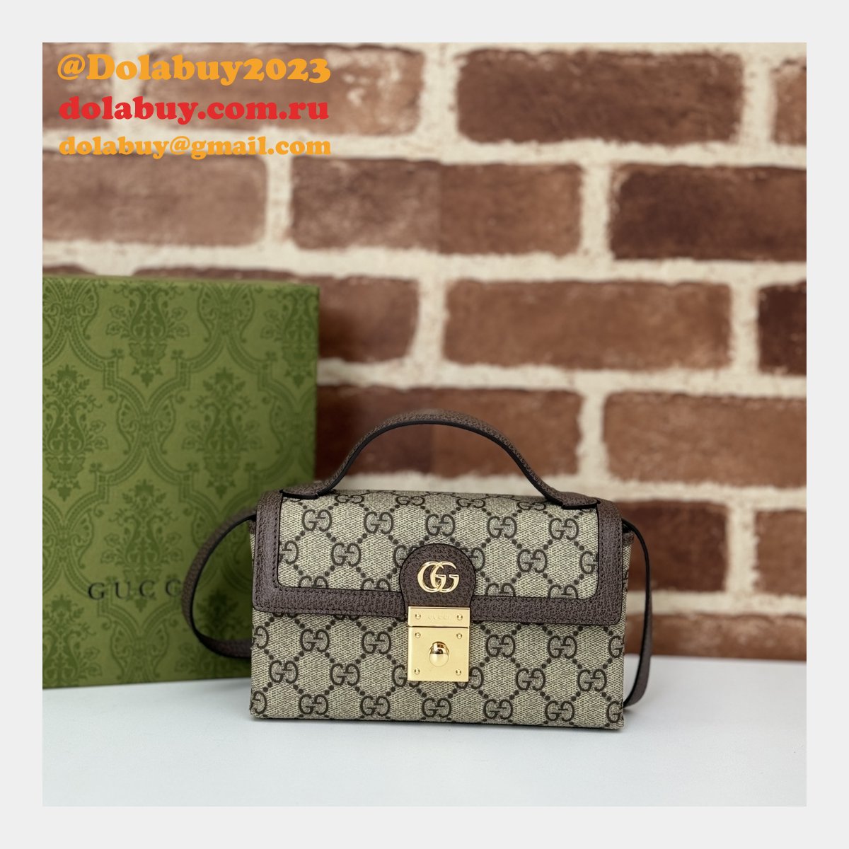 ophidia 1:1 mirror ebony supreme 772314 inspired G*u*i bag
