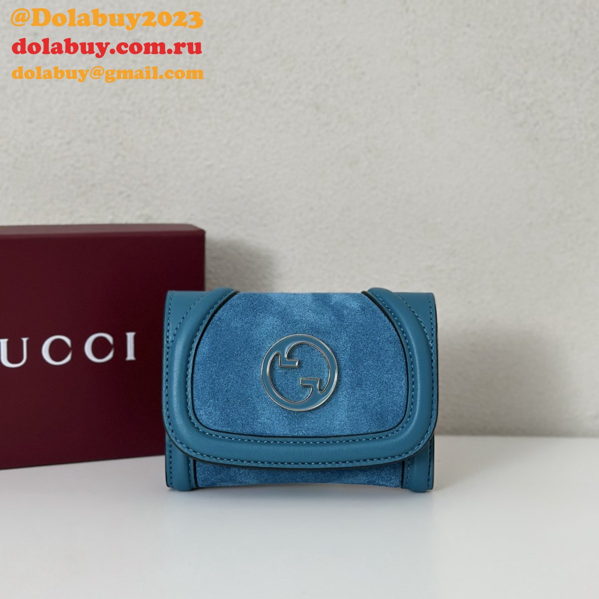 G*u*i knockoff blondie card case leathergoods 818811 bag