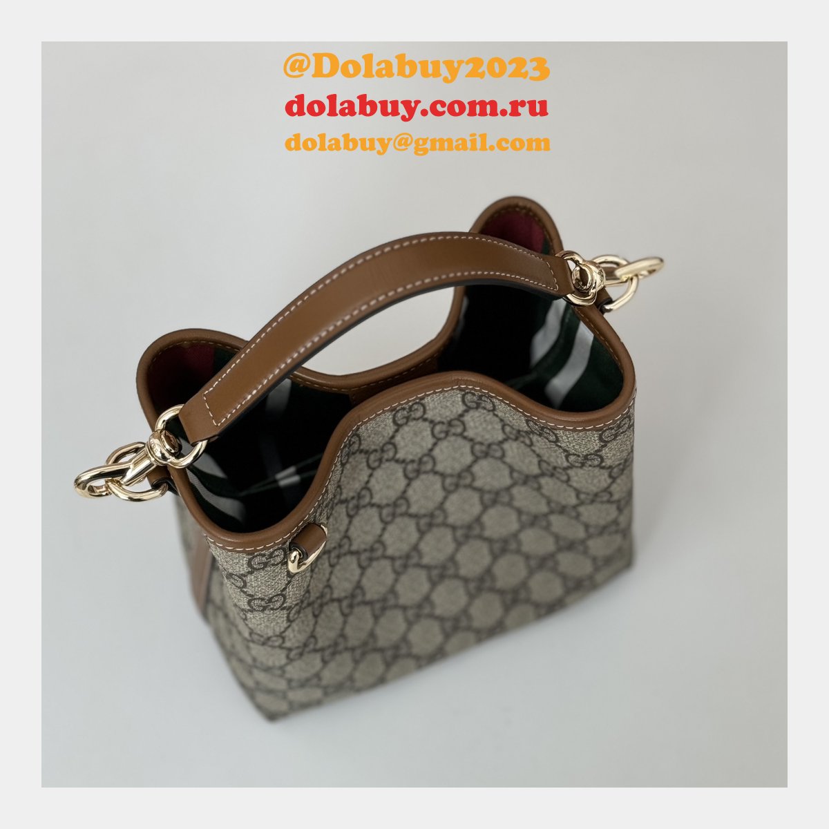 fortok copy G*u*i ophidia bucket 1:1 mirror 815118 bag
