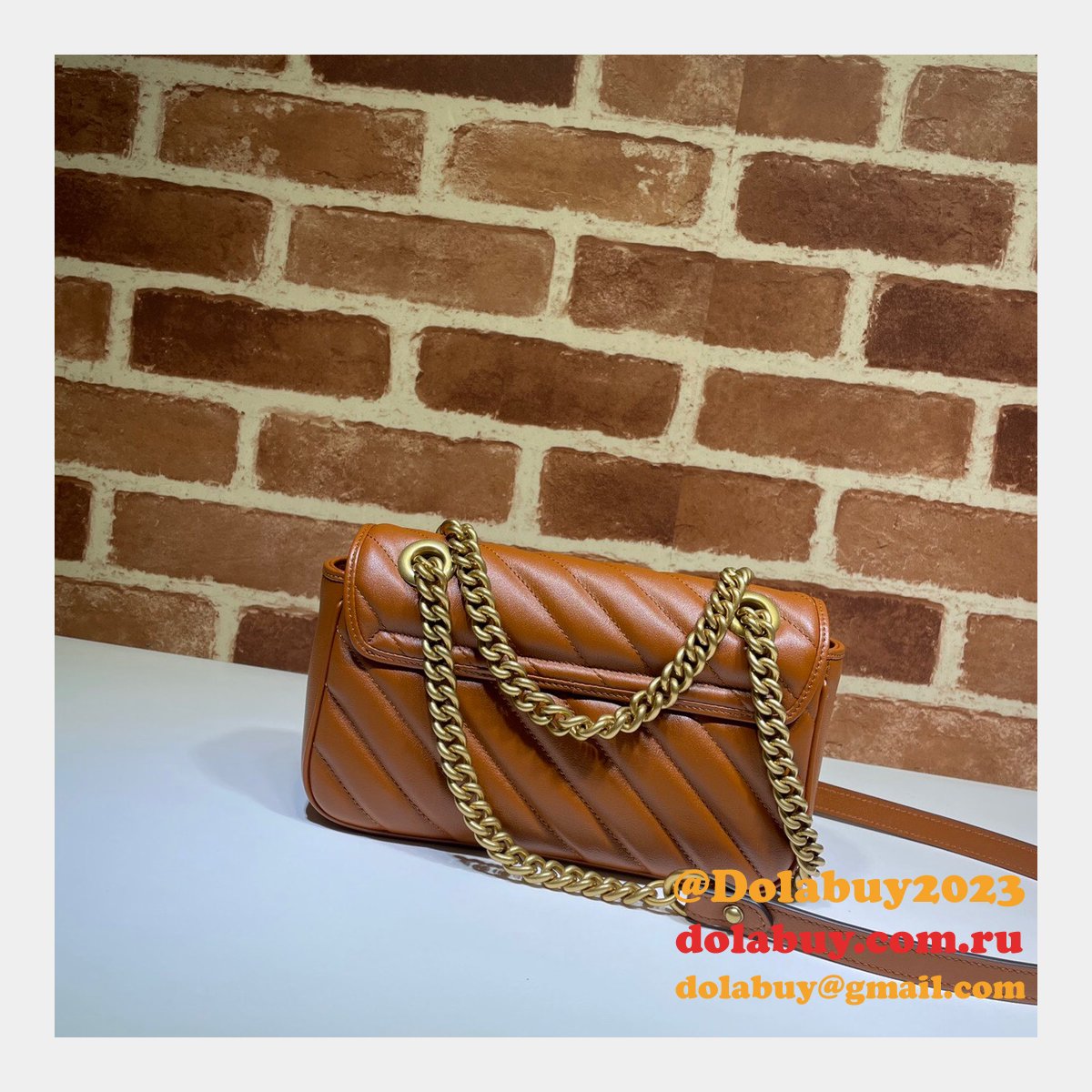 G*u*i replica 446744 gg marmont matelassé mini bag
