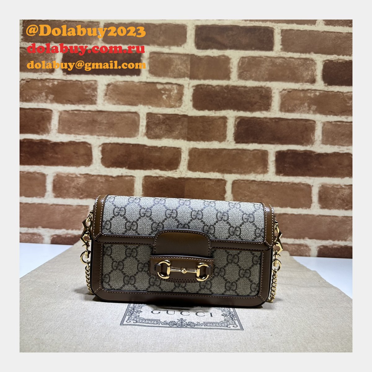horsebit 1955 top quality G*u*i aaa+ 752002 replica bag