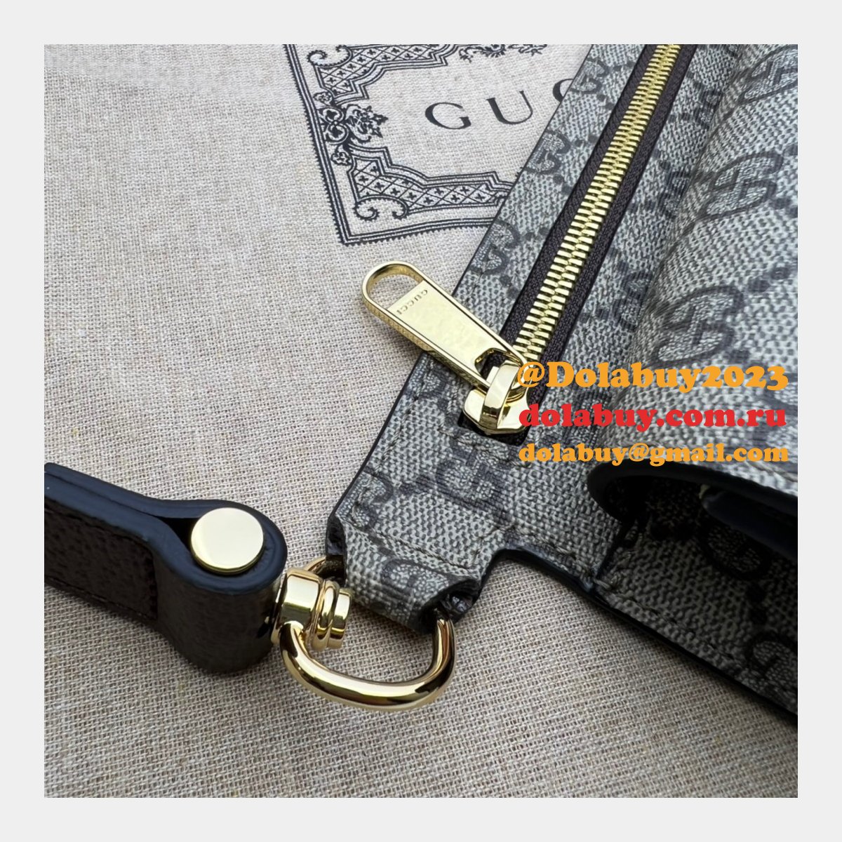 shipping G*u*i the best fake 718154 blondie belt bag