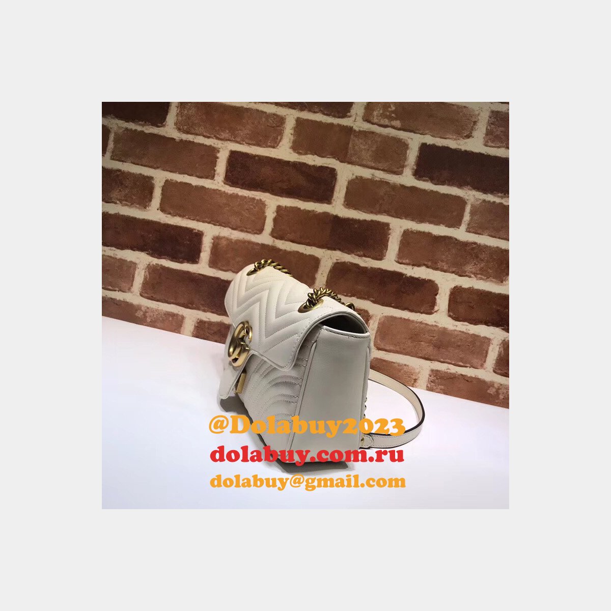 G*u*i gg marmont replica 443497 ladies shoulder bag