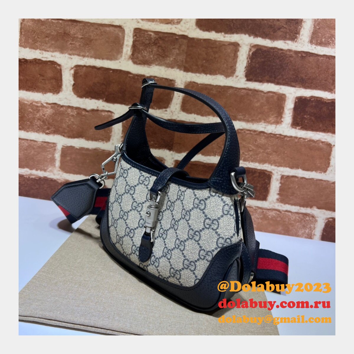 uk G*u*i knockoff jackie 1961 shoulder bag
