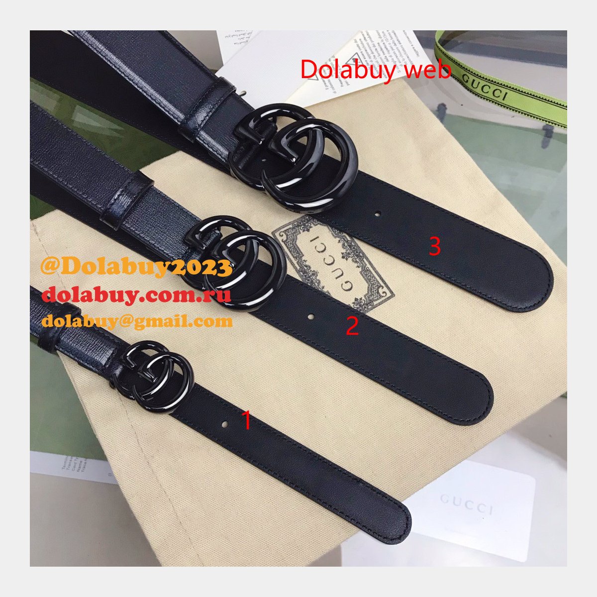 best dolabuy 20mm,30mm,38mm replica G*u*i belts