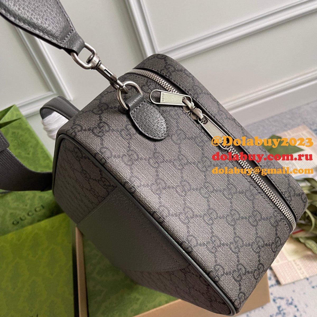 top quality G*u*i savoy shoe case supreme 752587