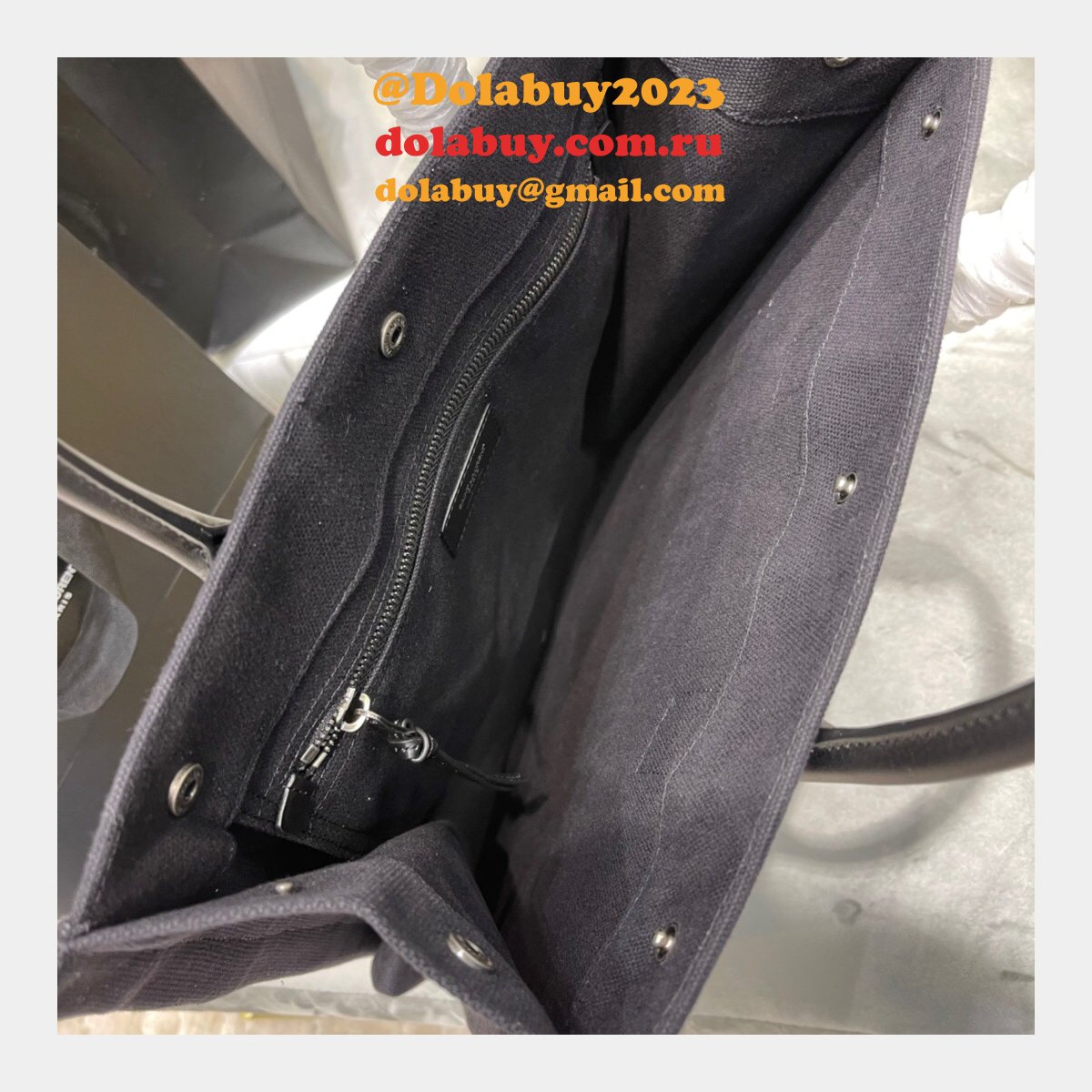 High Quality Saint Laurent Tote Replicas 631682  Rive Gauche Shopping Bag