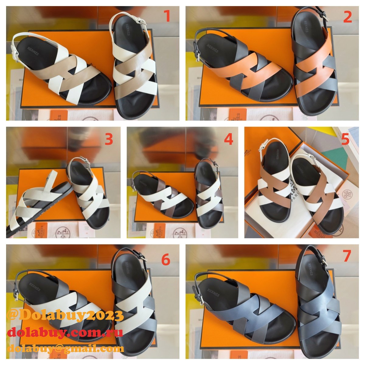 2025 Hermes Kazimir Sandal