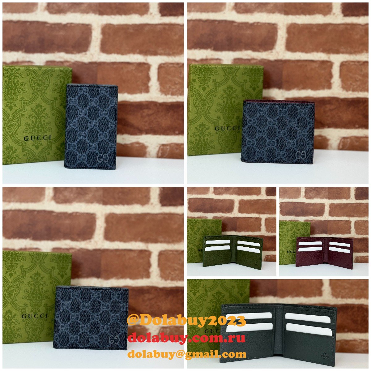 designer gg G*u*i coin wallets card case replica 768243/768244/768249