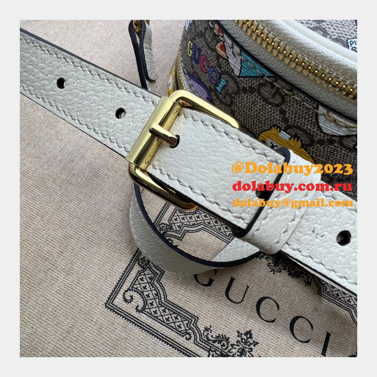 G*u*i fake animal print multi-function 725654 high quality bag