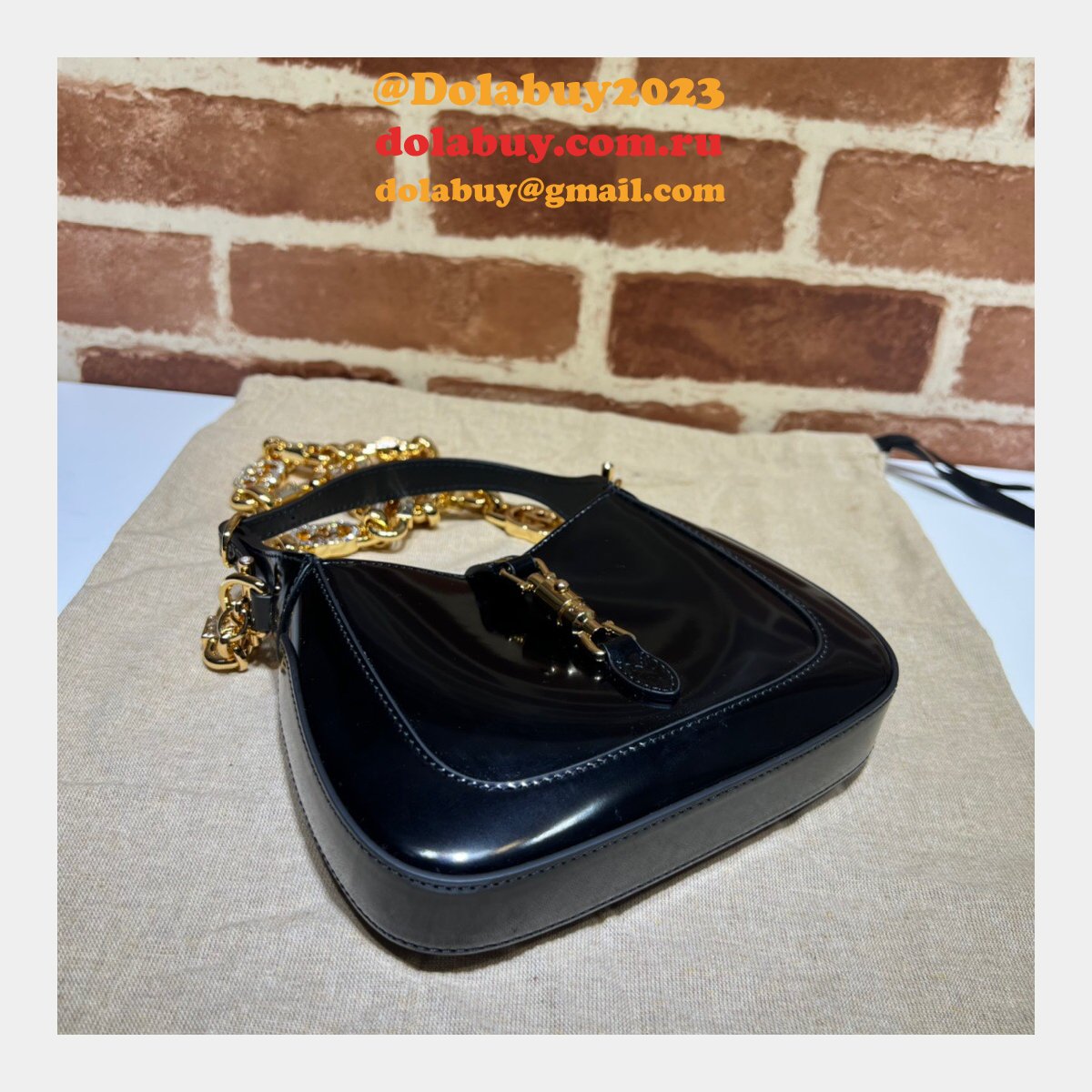 G*u*i top replica jackie 1961 shoulder 699651 bag