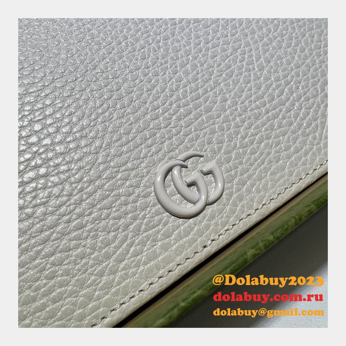 top luxury gg G*u*i replicas 497985 marmont leather mini chain wallets bag
