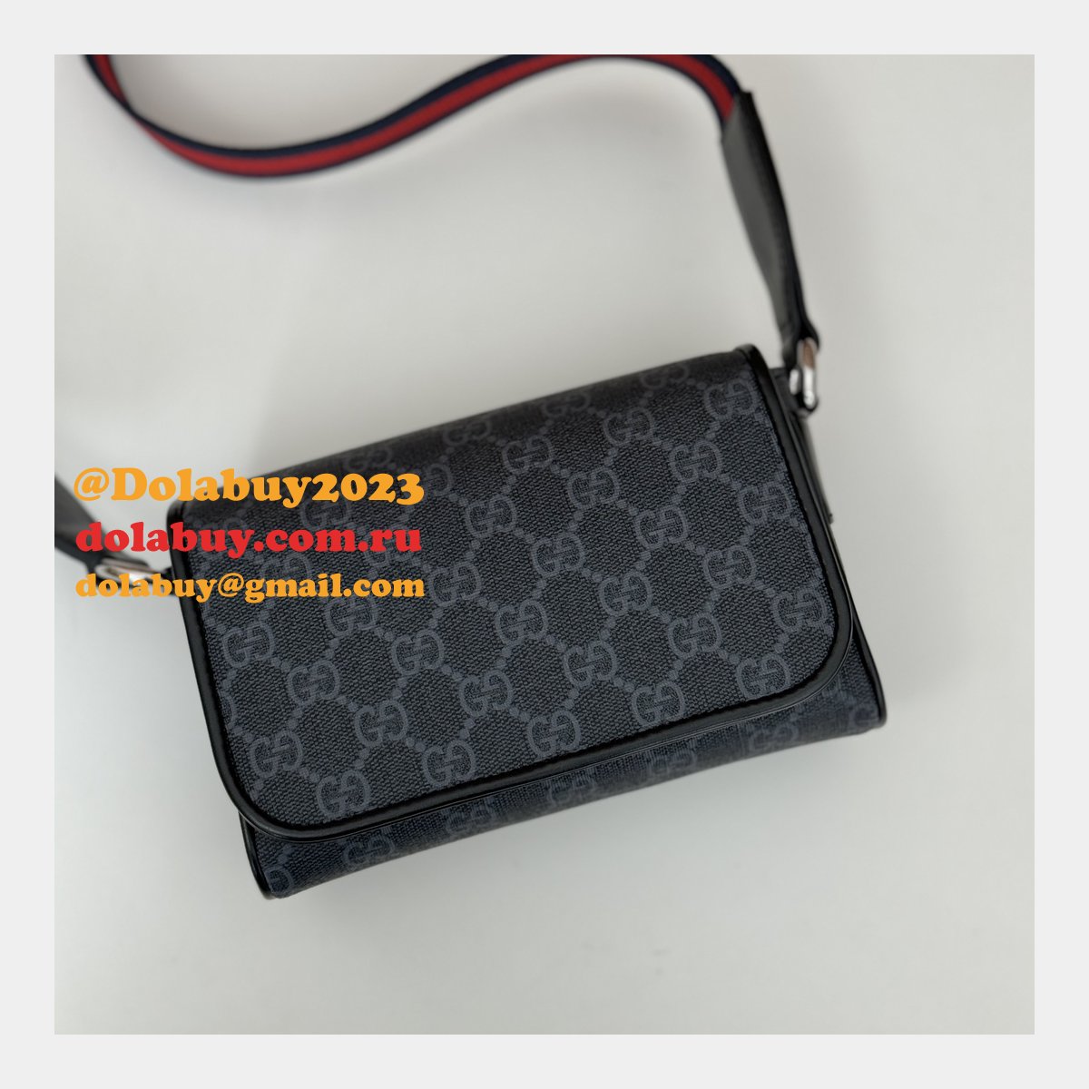 high quality replicas gg super G*u*i 791741 perfect men bag