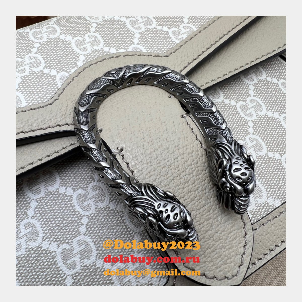 G*u*i 1:1 mirror 739496 dionysus top handle replica bag