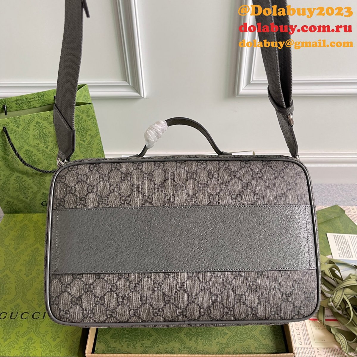 top quality G*u*i savoy shoe case supreme 752587