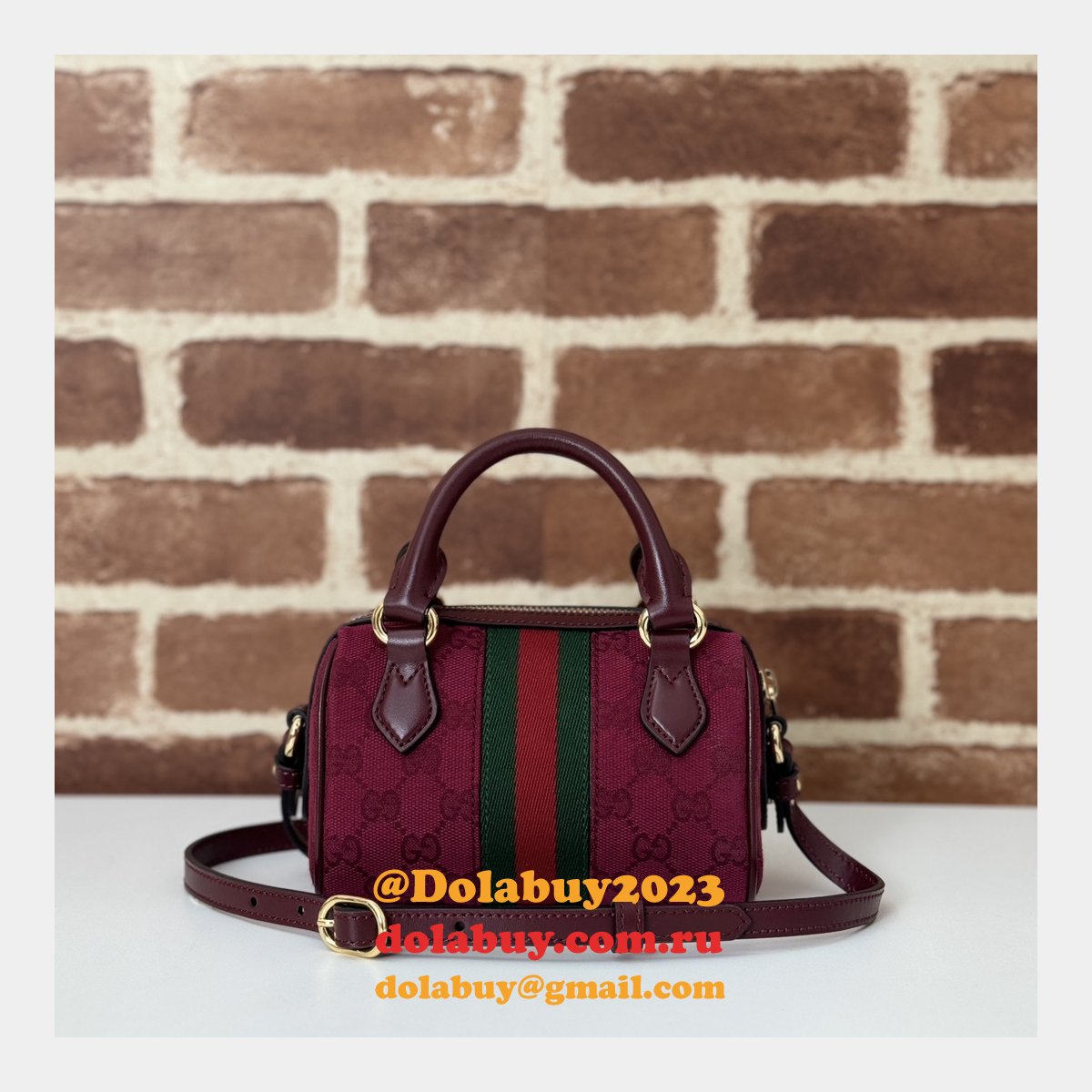 G*u*i knockoff 781490 ophidia super ebony supreme bag