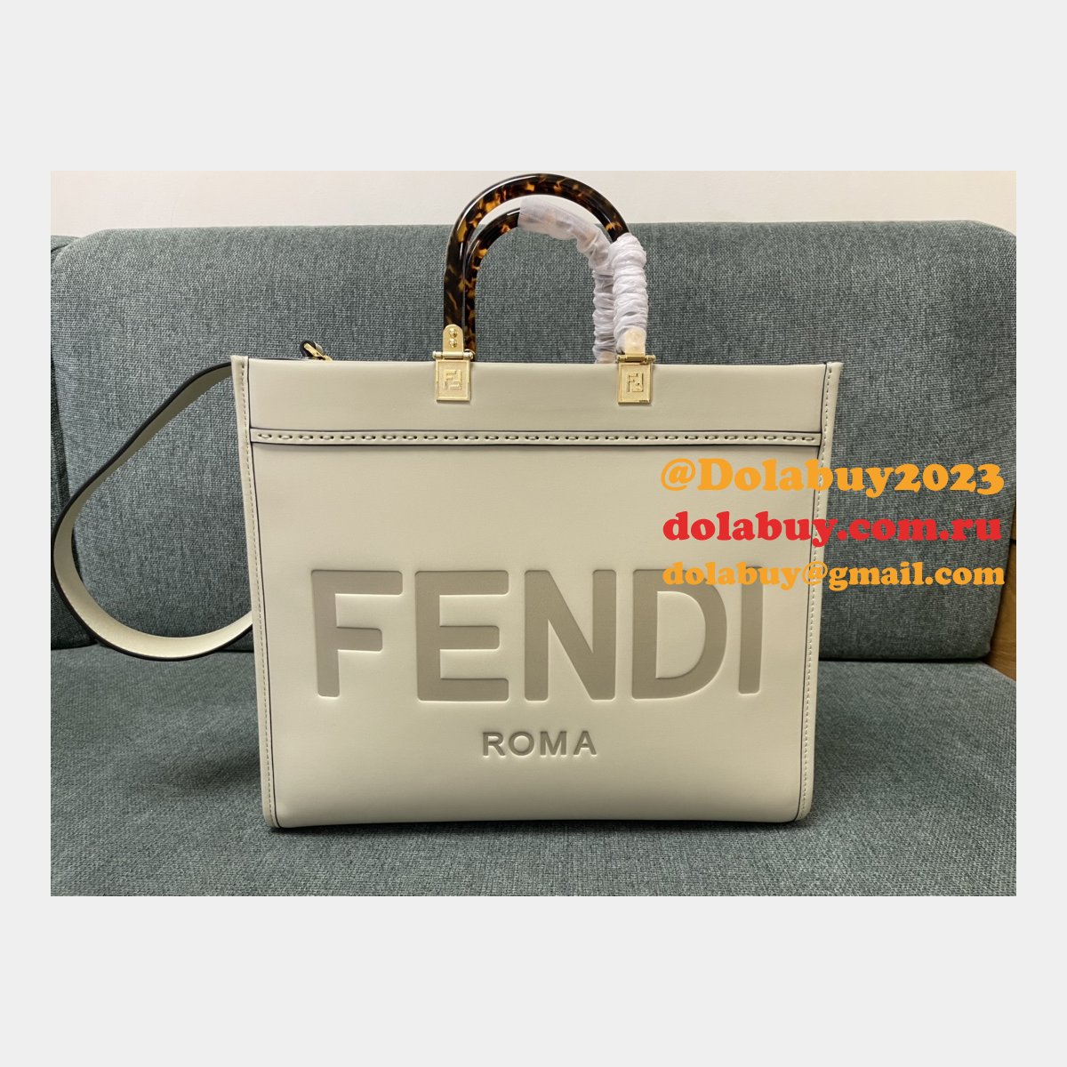 best knockoff F**di tote sunshine small handbag
