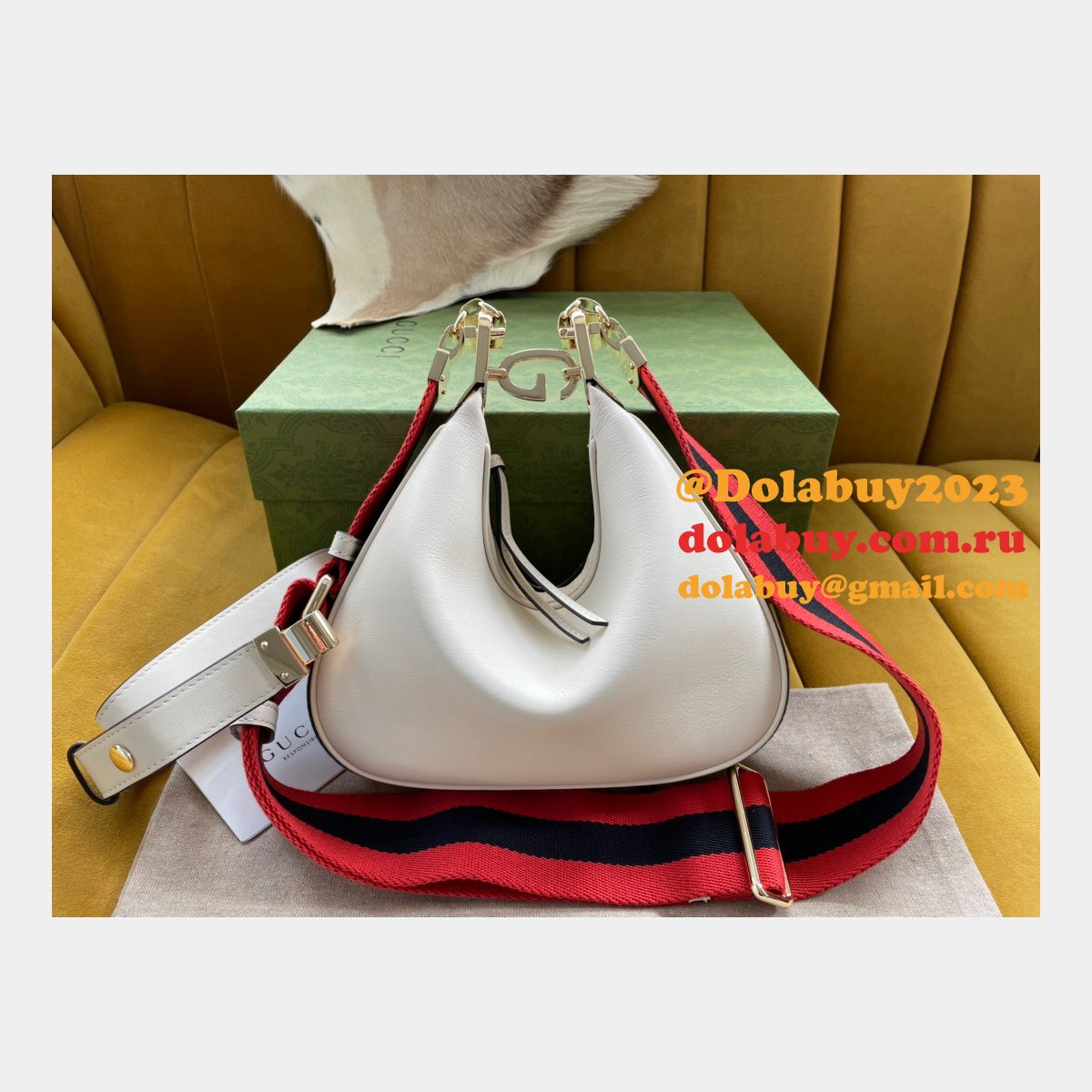 best fake designer G*u*i 699409 attache small shoulder bag