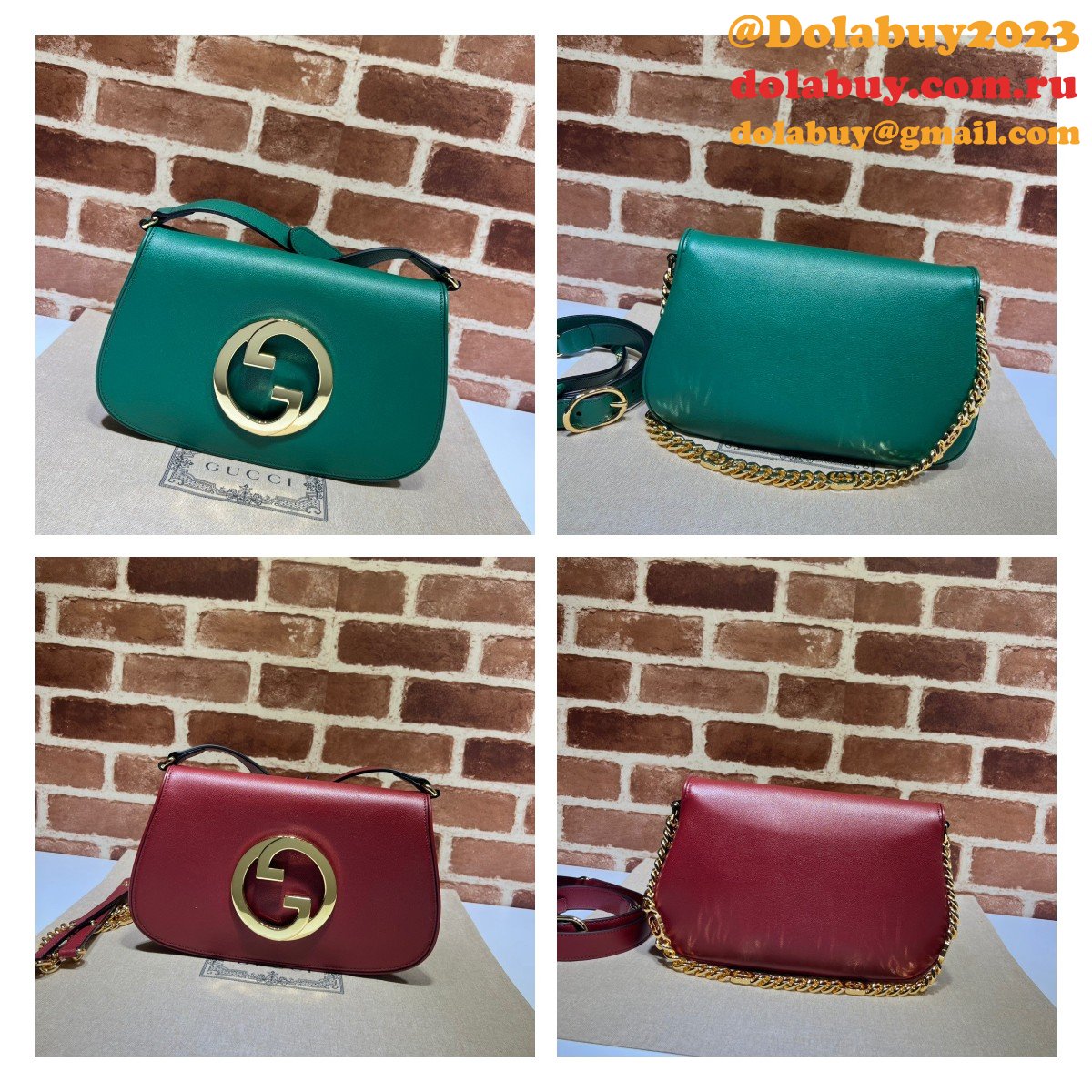 luxury G*u*i wholesale blondie shoulder 699268 fake bag