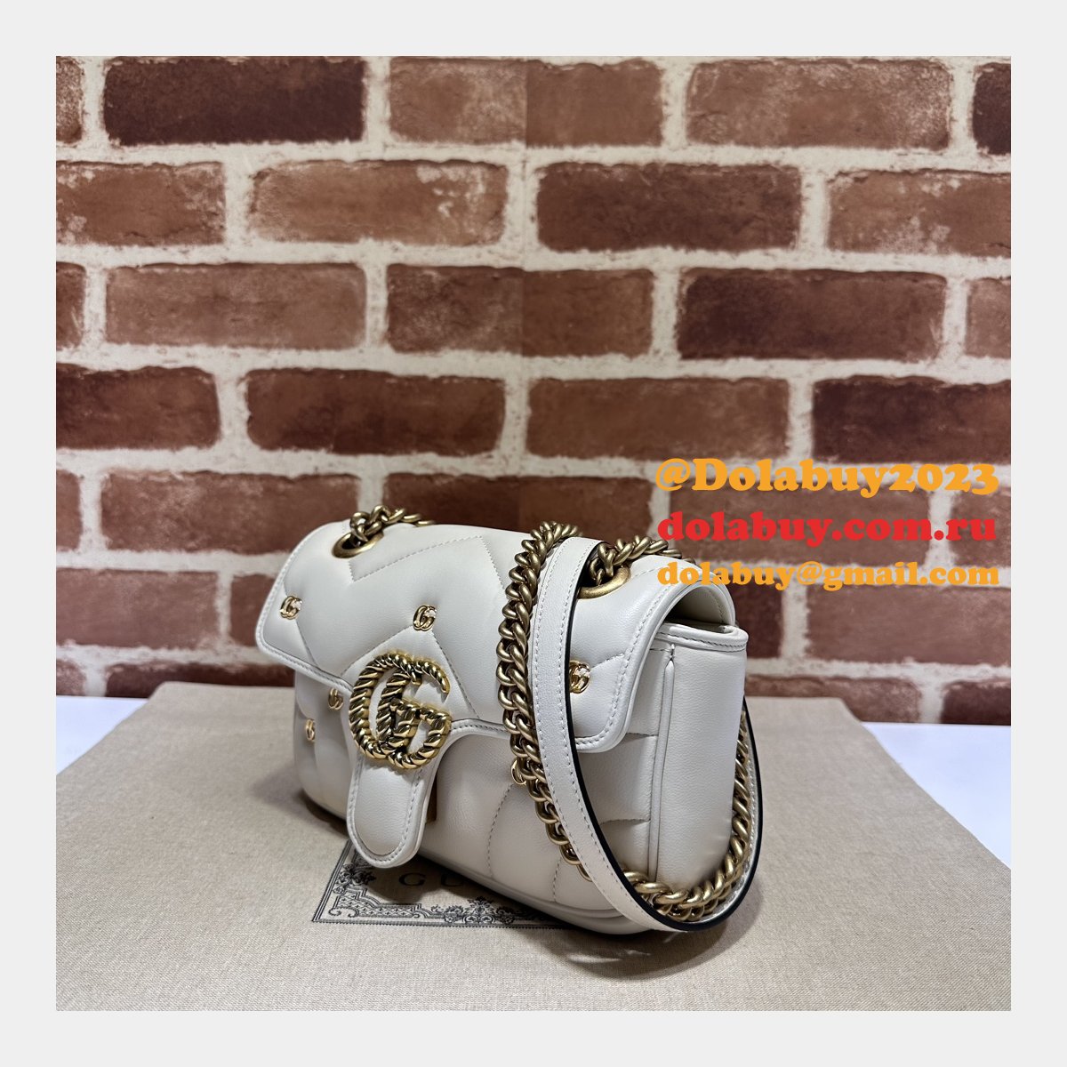 gg marmont matelassé 446744 wholesale G*u*i replicas bag
