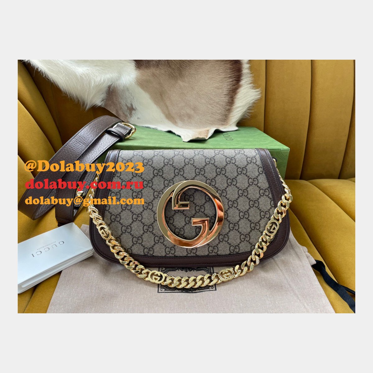 aaa replica G*u*i blondie shoulder dolabuy china 699268 bag
