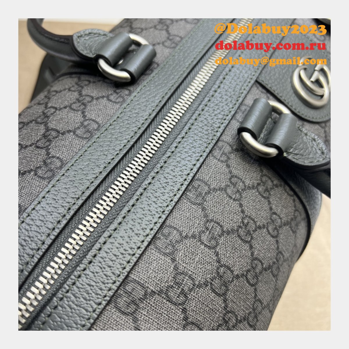 G*u*i 724642 cheap savoy 1:1 mirror duffle replica bag