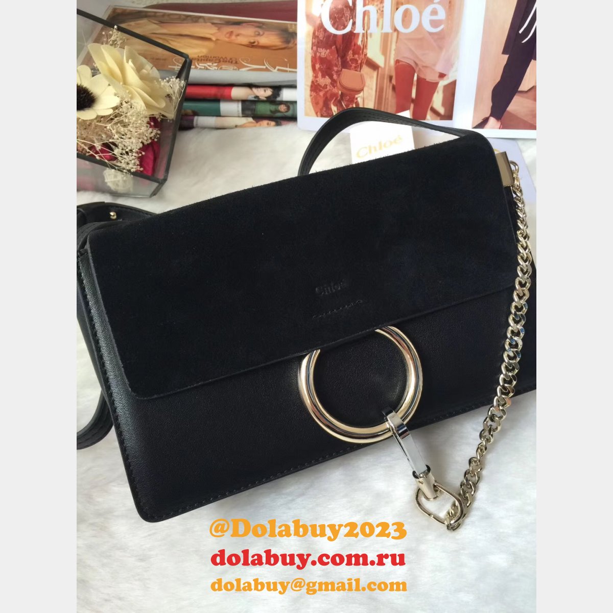 designer 1:1 replica Ch10e faye bag on china sale