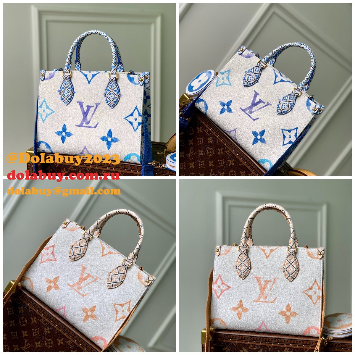 OnTheGo M22976 Monogram Canvas Louis Vuitton 7 Star Bag