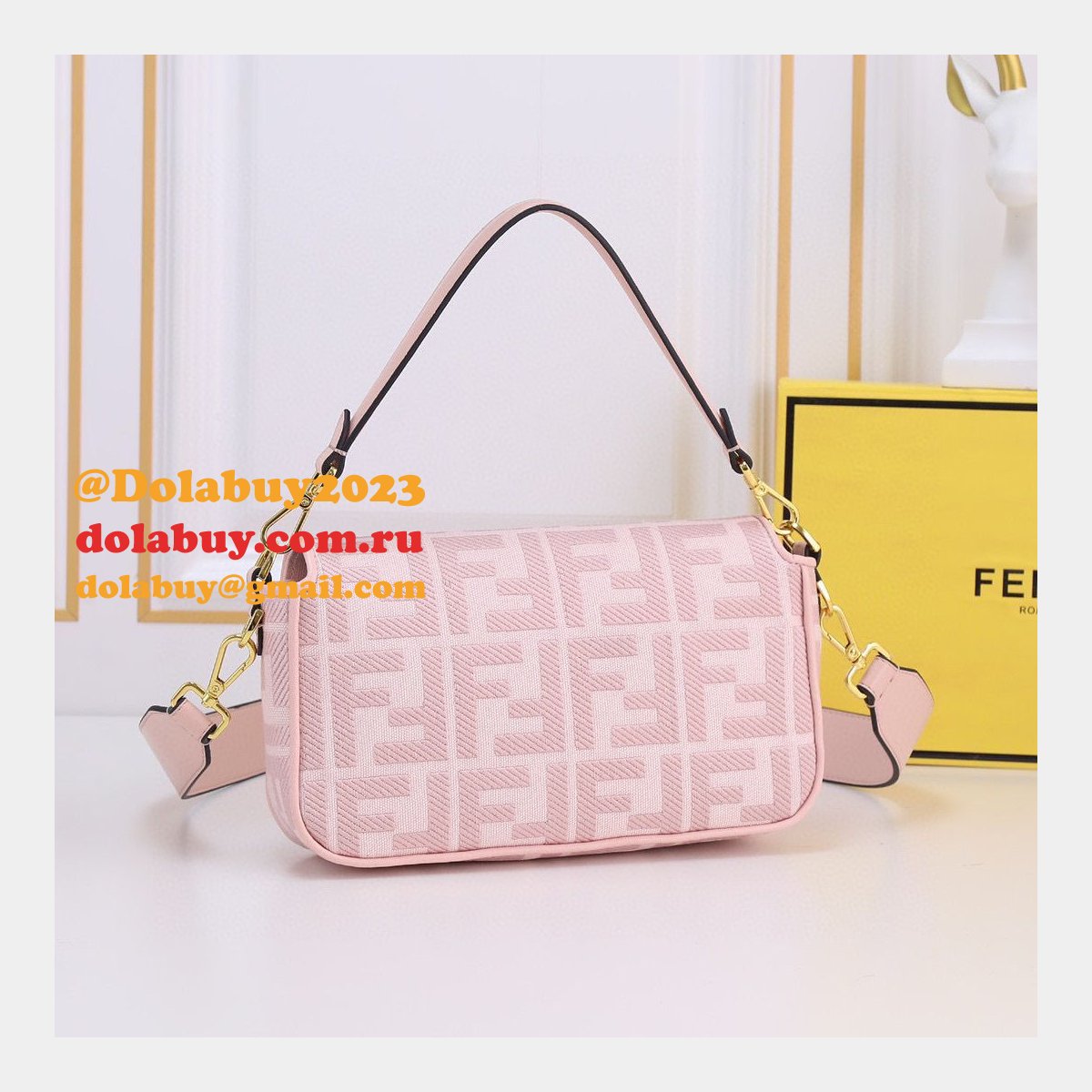 F**di baguette luxury replicad bag