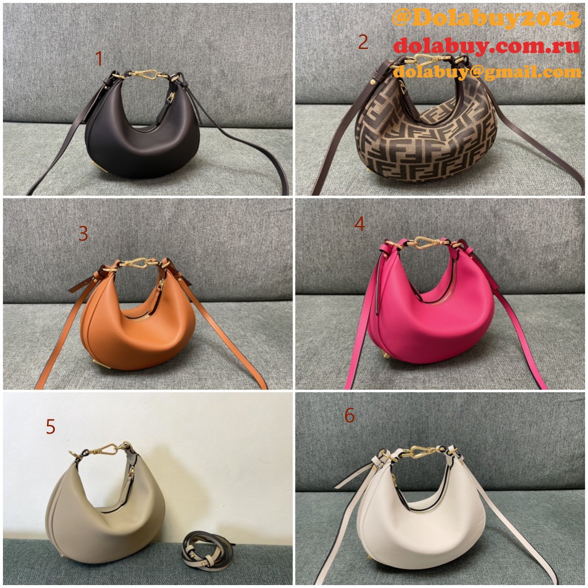 our dolabuy best praphy 56853 designer replica F**di bag