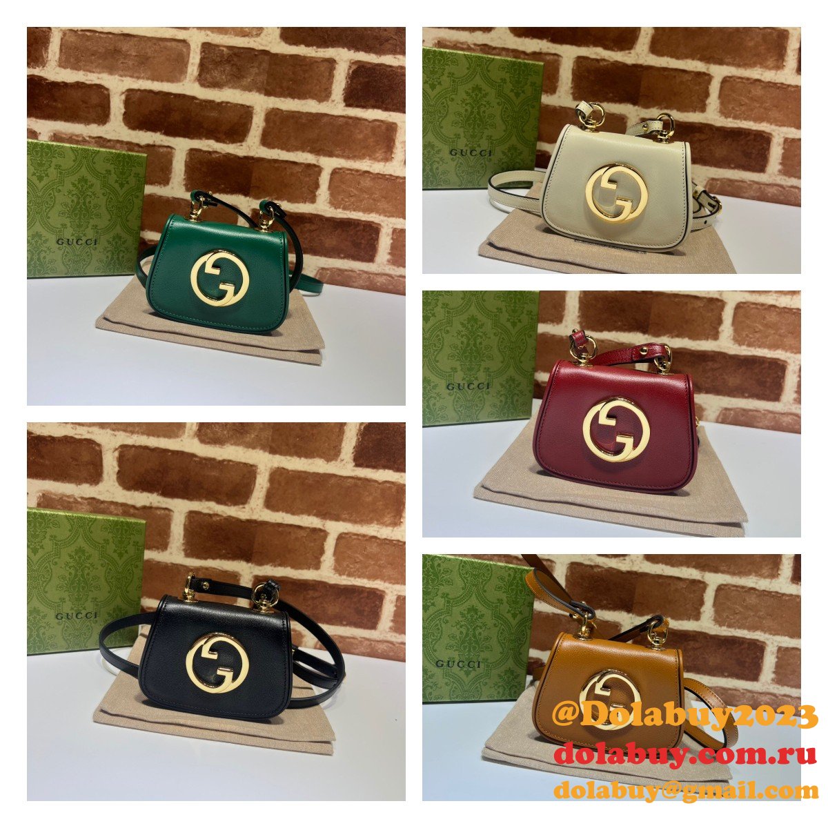 designer G*u*i high quality 698635 blondie card case wallet