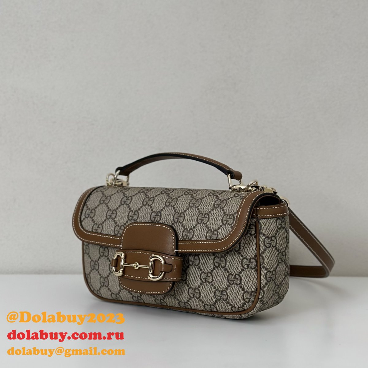 designer G*u*i horsebit 1955 soft small top handle shoulder 815206 bag