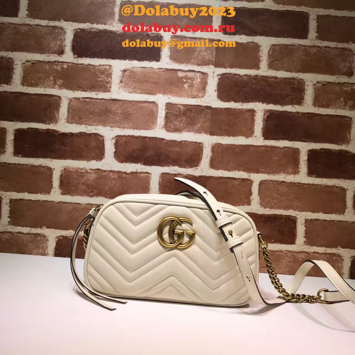 luxury G*u*i fake 447632 gg marmont crossbody bags for women