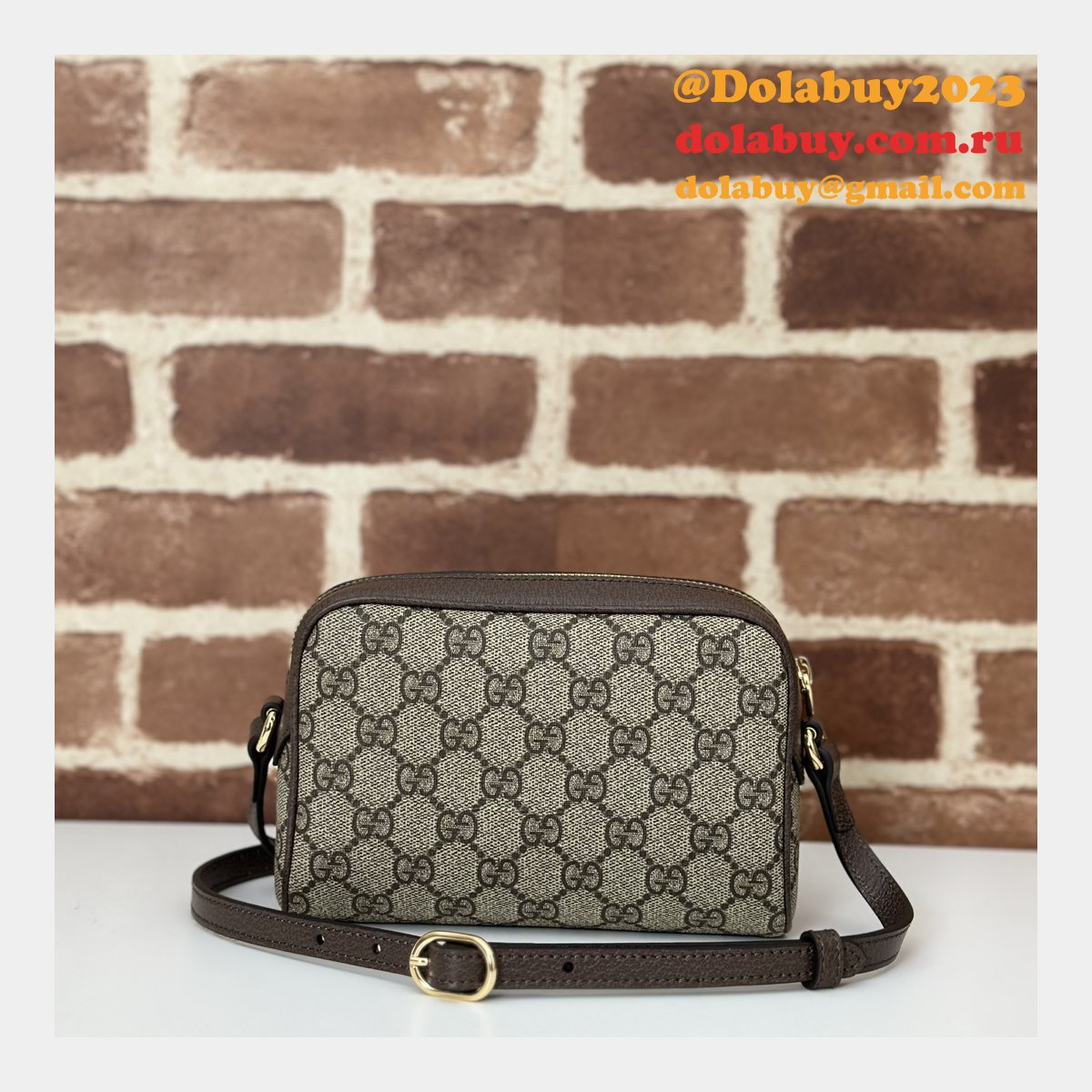 duplicate G*u*i 772311 ophidia gg super designer shoulder bag