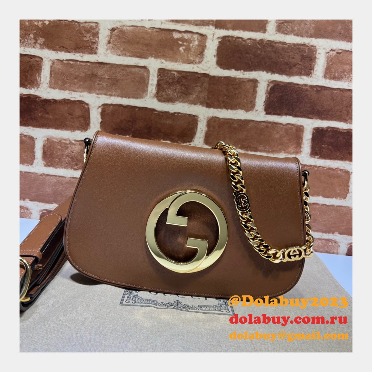dolabuy website to buy replica G*u*i 699268 blondie shoulder bag