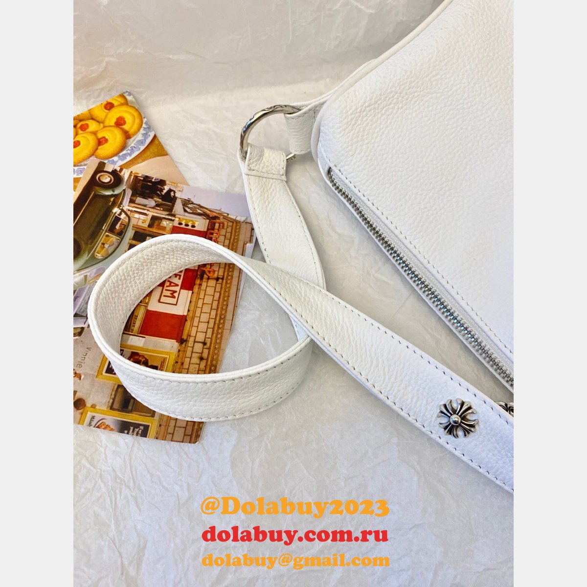 best Ch*0me He**ts replica silver hardware chicken nuggets bag