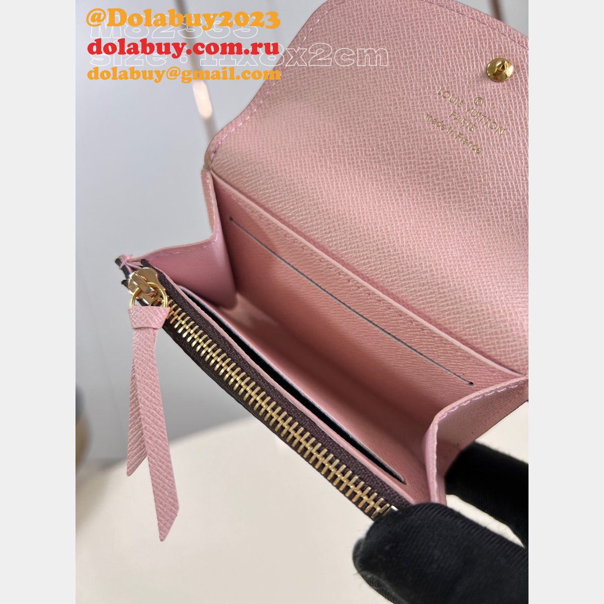 top quality rosalie coin purse 1:1 mirror m82333 l0vis Vvtt0n bag