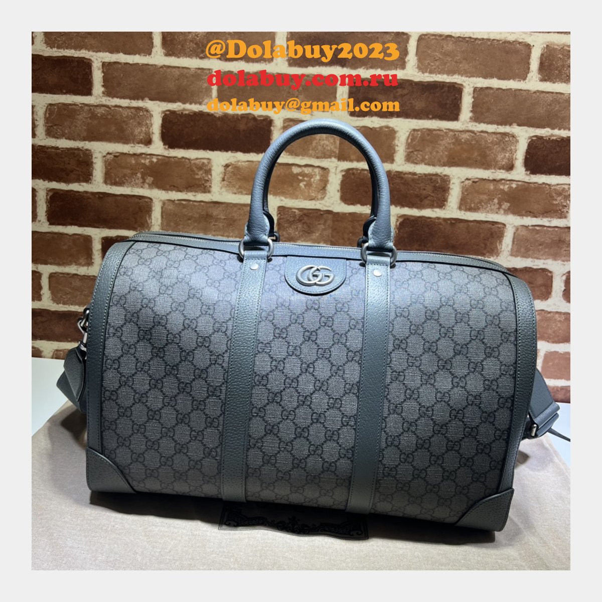 G*u*i 724642 cheap savoy 1:1 mirror duffle replica bag