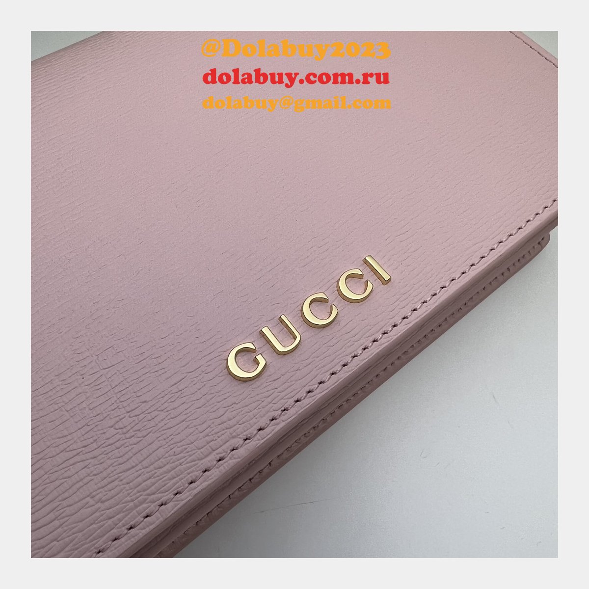 chain wallet inspired G*u*i script 772643 knockoff bag