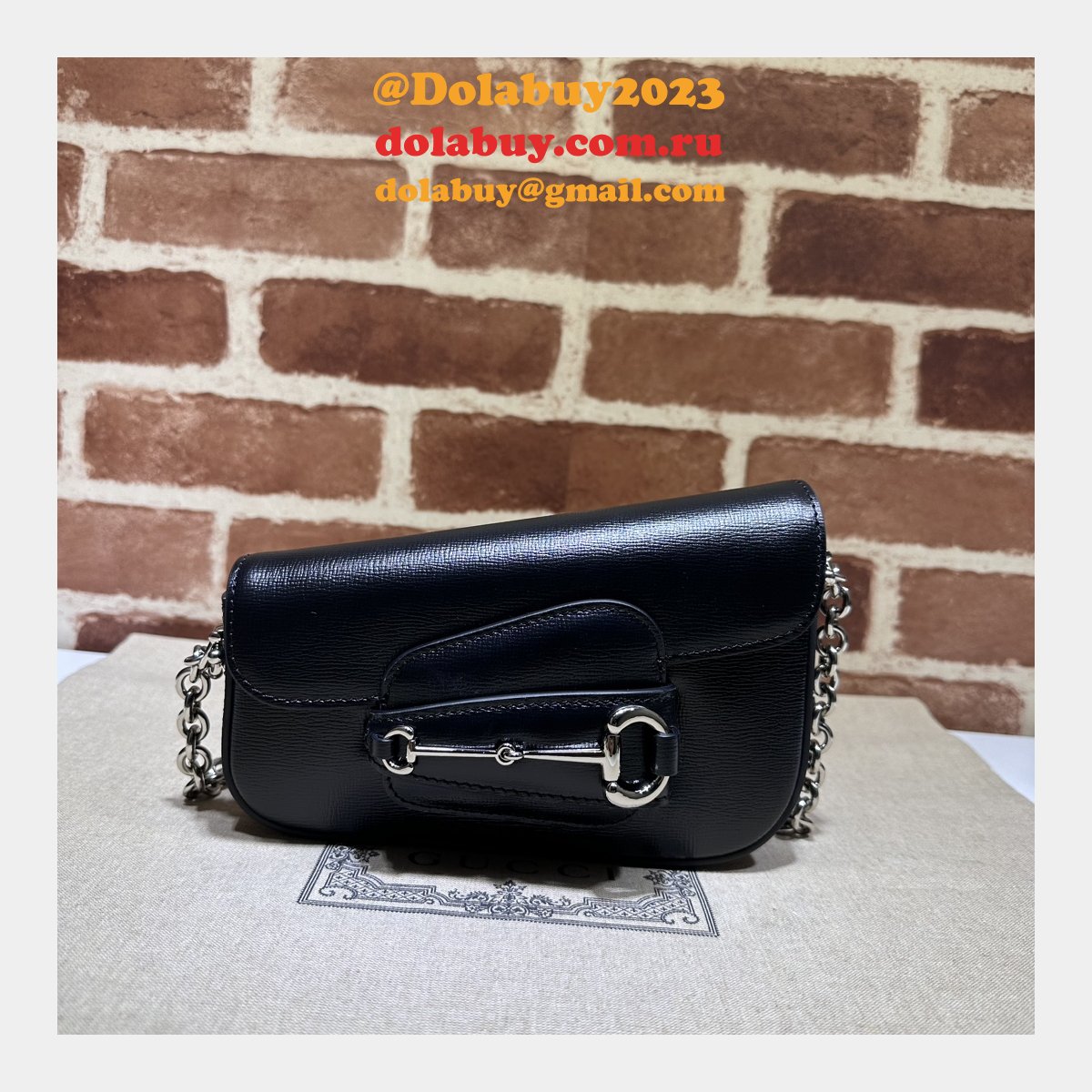 fake G*u*i horsebit 774209 wholesale 1955 shoulder designer bag