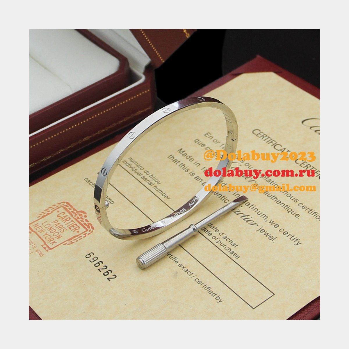 cheap 1:1 mirror Ca*t1er love bracelet wholesale